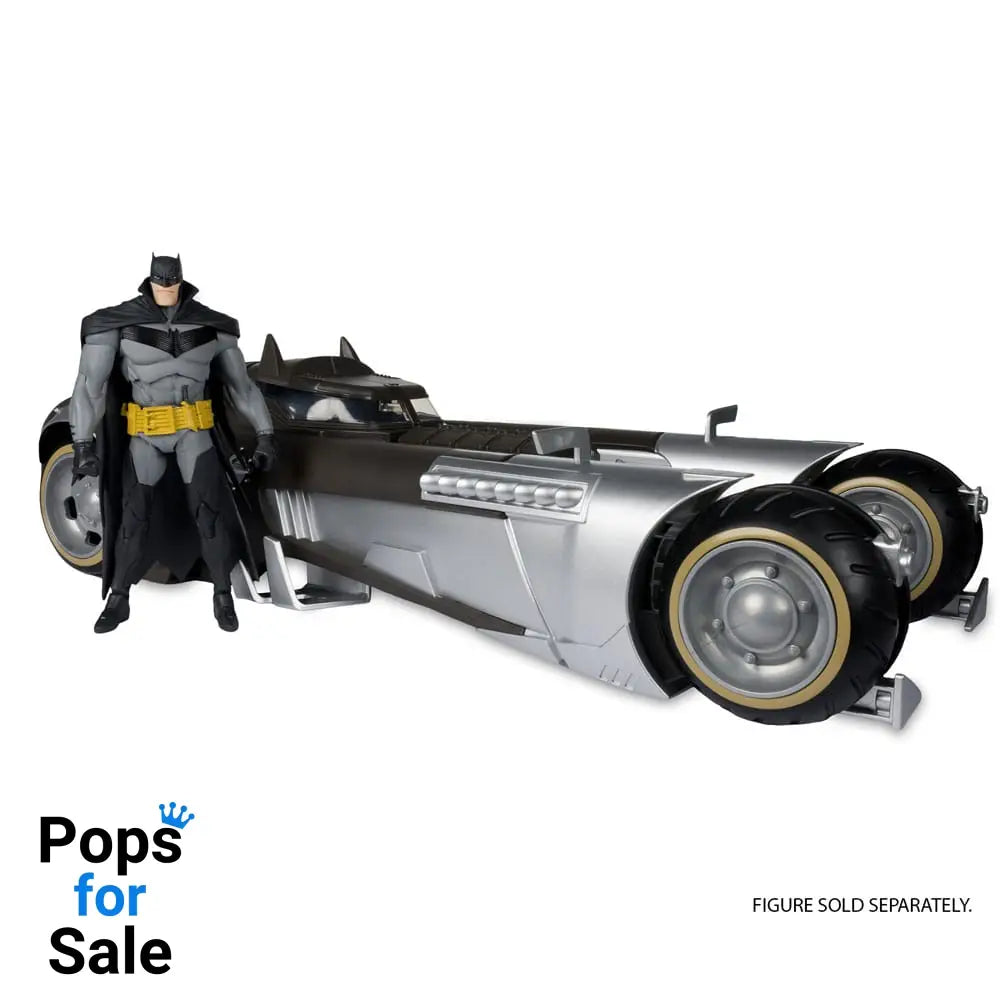 DC Multiverse Vehicle White Knight Batmobile (Gold Label) 18 cm