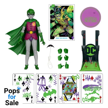 DC Rebirth DC Multiverse Action Figure Robin (Dick Grayson) (Jokerized) (Gold Label) 18 cm
