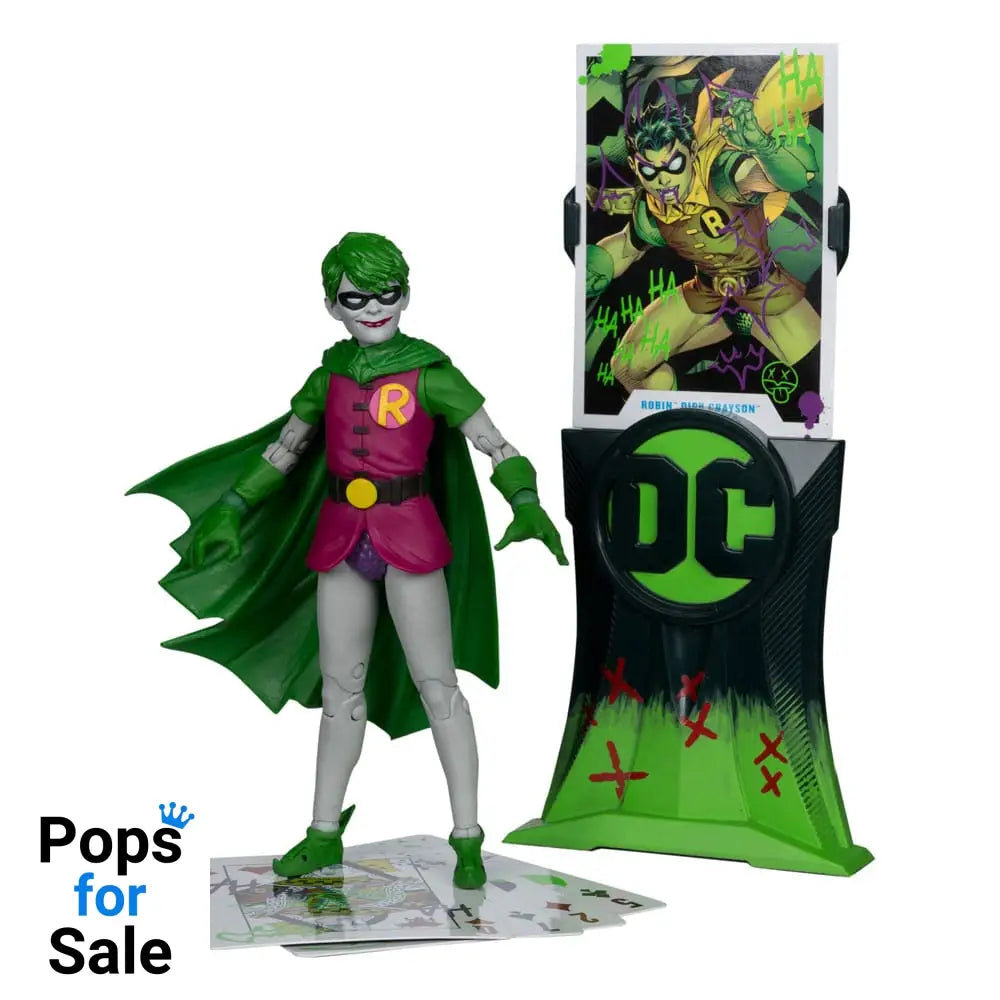 DC Rebirth DC Multiverse Action Figure Robin (Dick Grayson) (Jokerized) (Gold Label) 18 cm