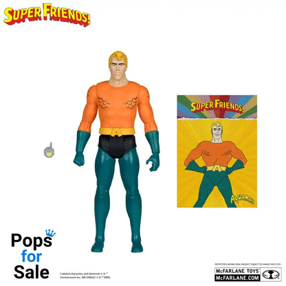 DC Retro Super Friends Action Figure Aquaman 15 cm
