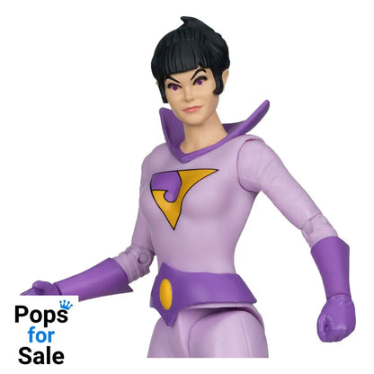 DC Retro Super Friends Action Figure Jayna & Gleek (Red Platinum Edition) 15 cm