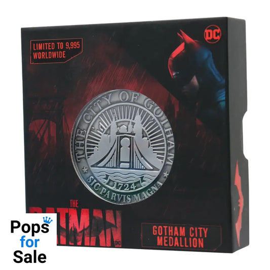 DC The Batman Limited Edition City of Gotham Medallion Medallion