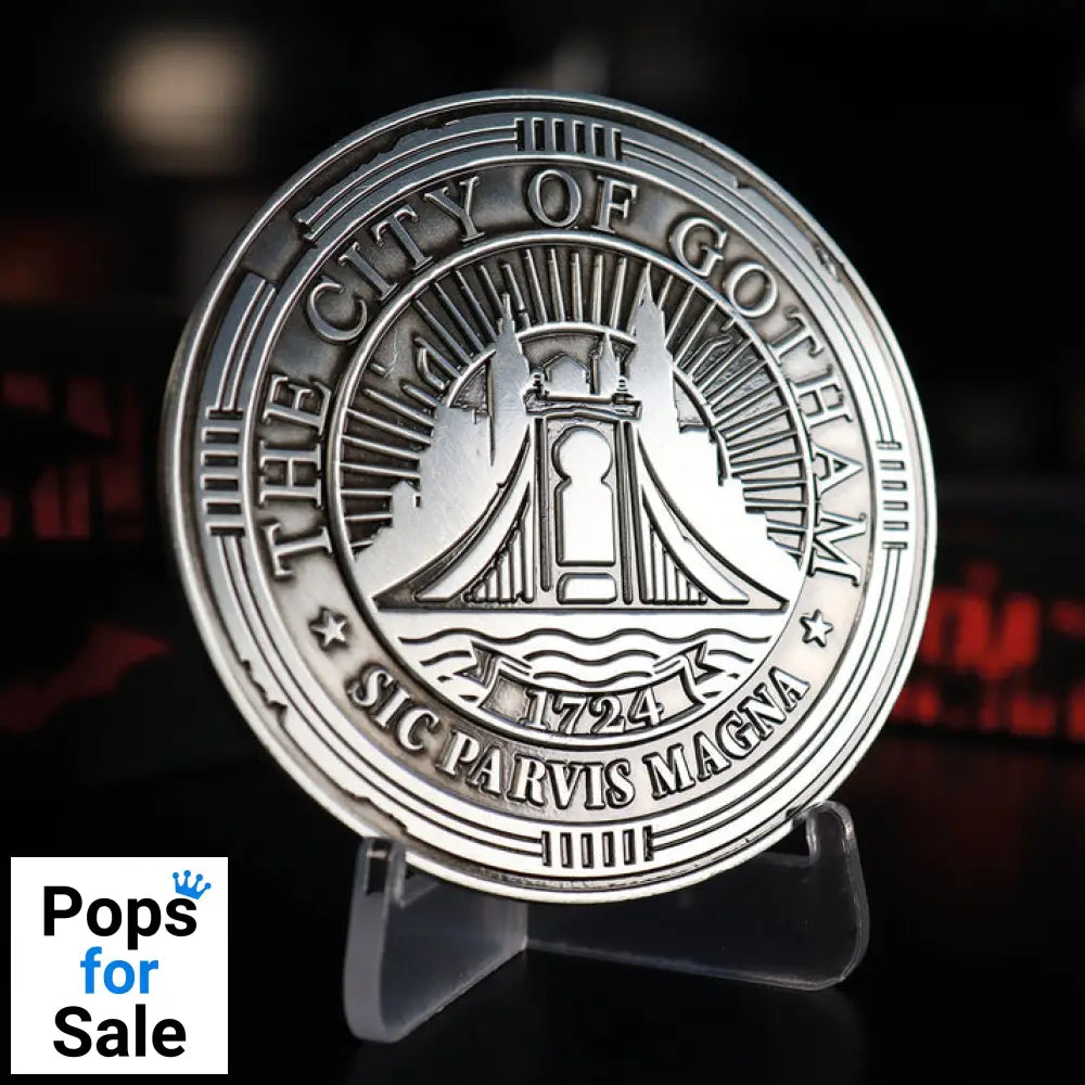 DC The Batman Limited Edition City of Gotham Medallion Medallion