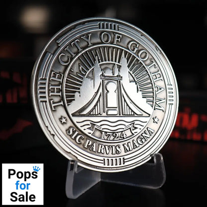 DC The Batman Limited Edition City of Gotham Medallion Medallion