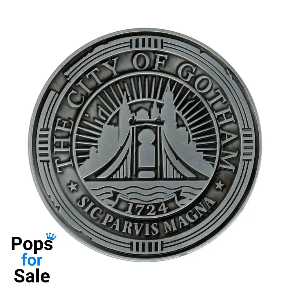 DC The Batman Limited Edition City of Gotham Medallion Medallion