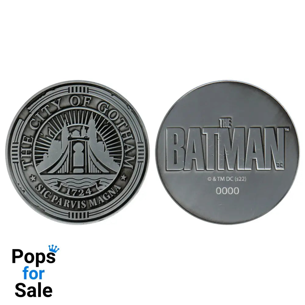 DC The Batman Limited Edition City of Gotham Medallion Medallion