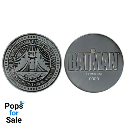 DC The Batman Limited Edition City of Gotham Medallion Medallion