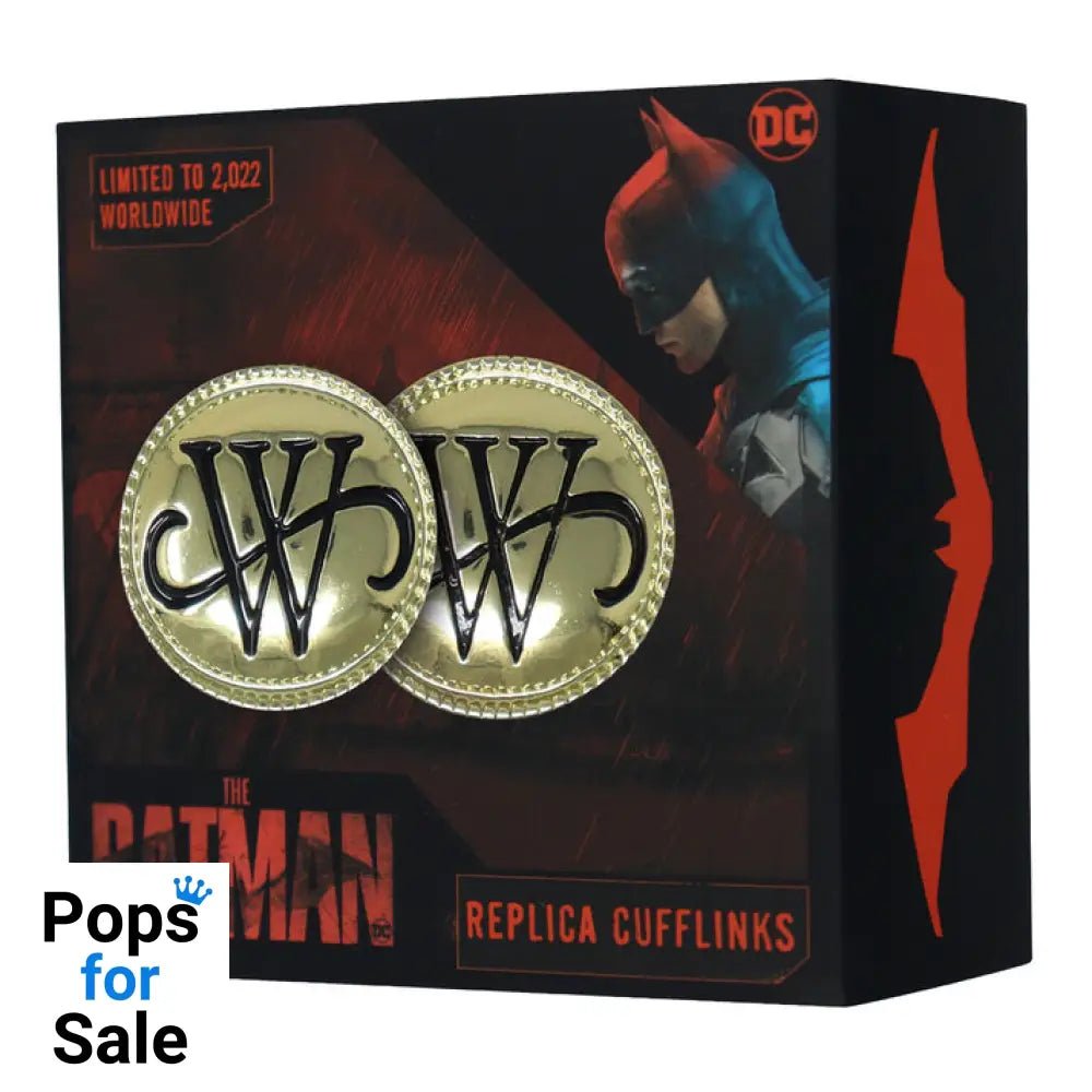 DC The Batman Limited Edition Replica Wayne Cufflinks Replica