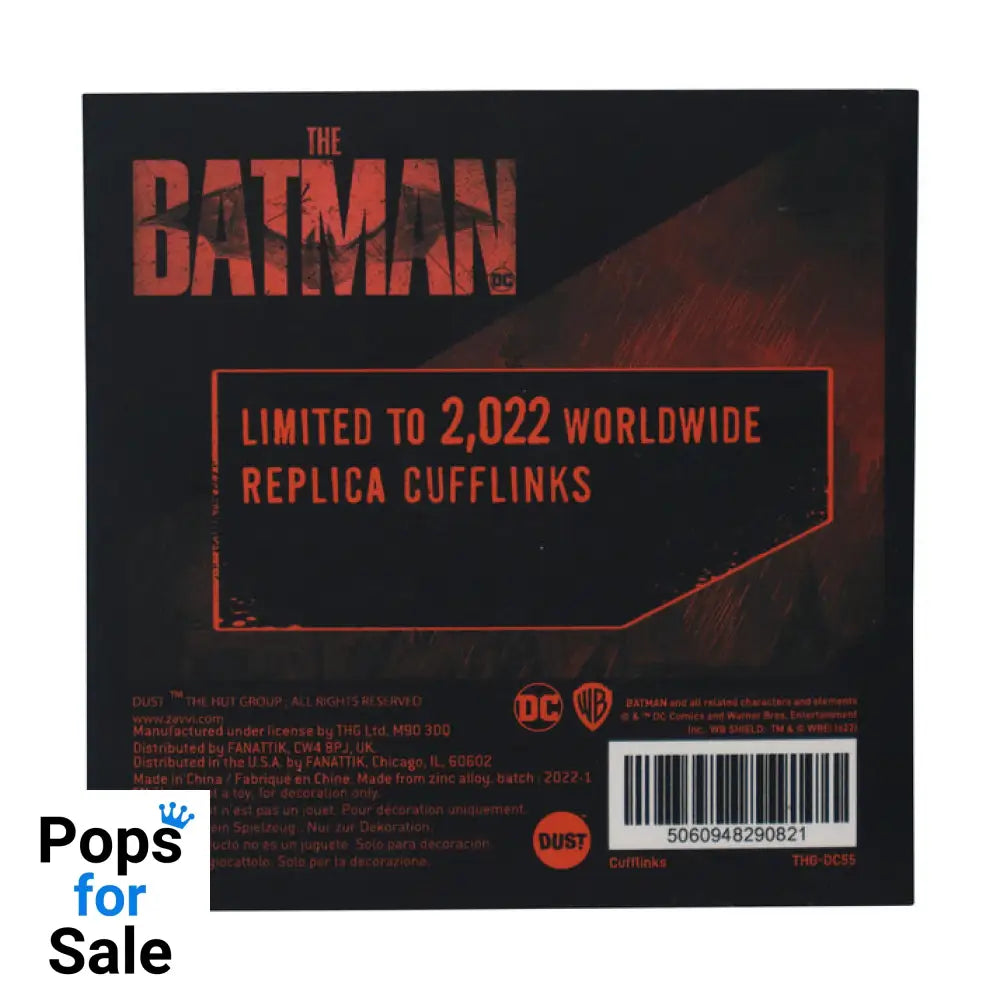 DC The Batman Limited Edition Replica Wayne Cufflinks Replica