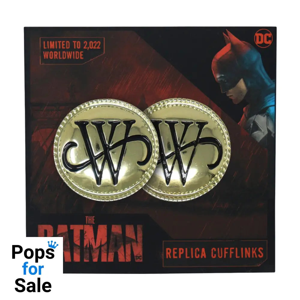 DC The Batman Limited Edition Replica Wayne Cufflinks Replica
