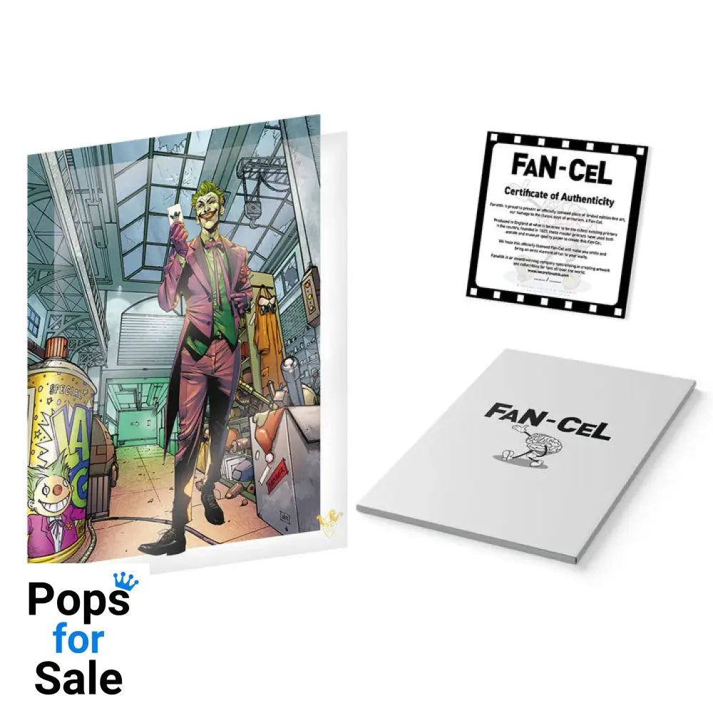 DC The Joker Limited Edition Fan-Cel Fan-Cel