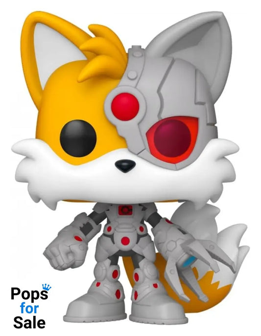 DC x Sonic the Hedgehog POP! Heroes Vinyl Figure Tails as Cyborg 9 cm