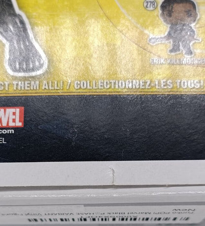 #273 Black Panther (Masked) Chase - Marvel Black Box Damaged Funko POP
