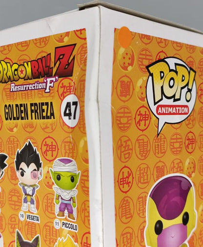 47 Golden Frieza (Black Eyes) Metallic Dragon Ball Funko POP - Box Damaged