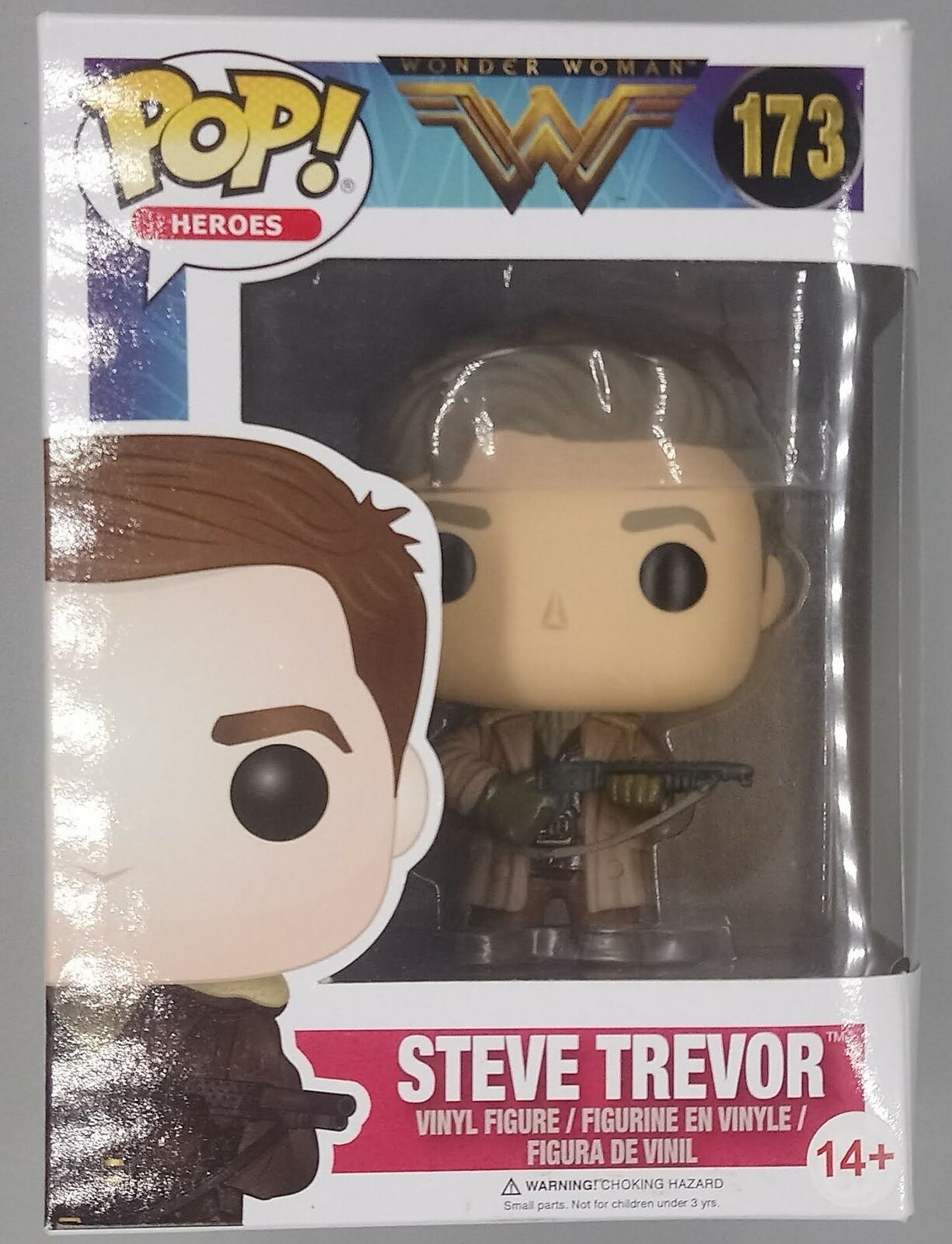 173 Steve Trevor - DC Wonder Woman - Funko POP - Box Damaged