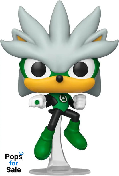 DC's Justice League and Sonic the Hedgehog POP! Movies Vinyl Figures Silver/GL 9 cm