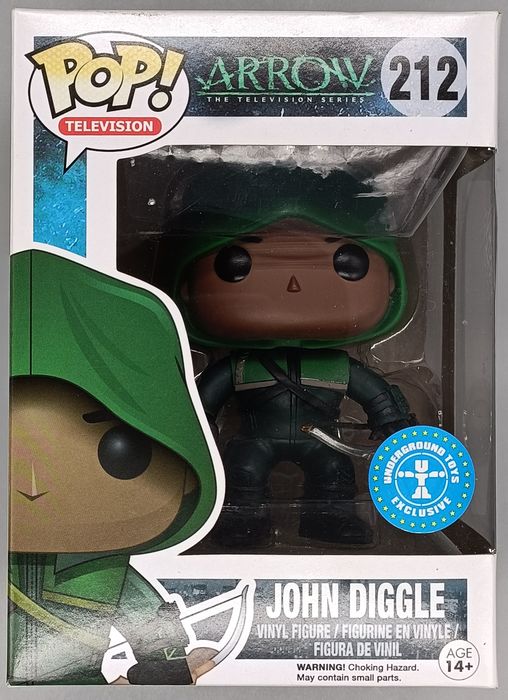 #212 John Diggle - DC Arrow Funko POP