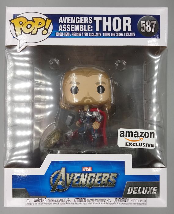 #587 Avengers Assemble: Thor - Deluxe - Marvel Funko POP