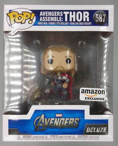 #587 Avengers Assemble: Thor - Deluxe - Marvel Funko POP