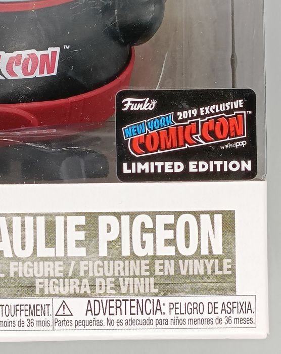 #23 Paulie Pigeon (Black) - Pop Icons - NYCC Exclusive 2019 Funko POP