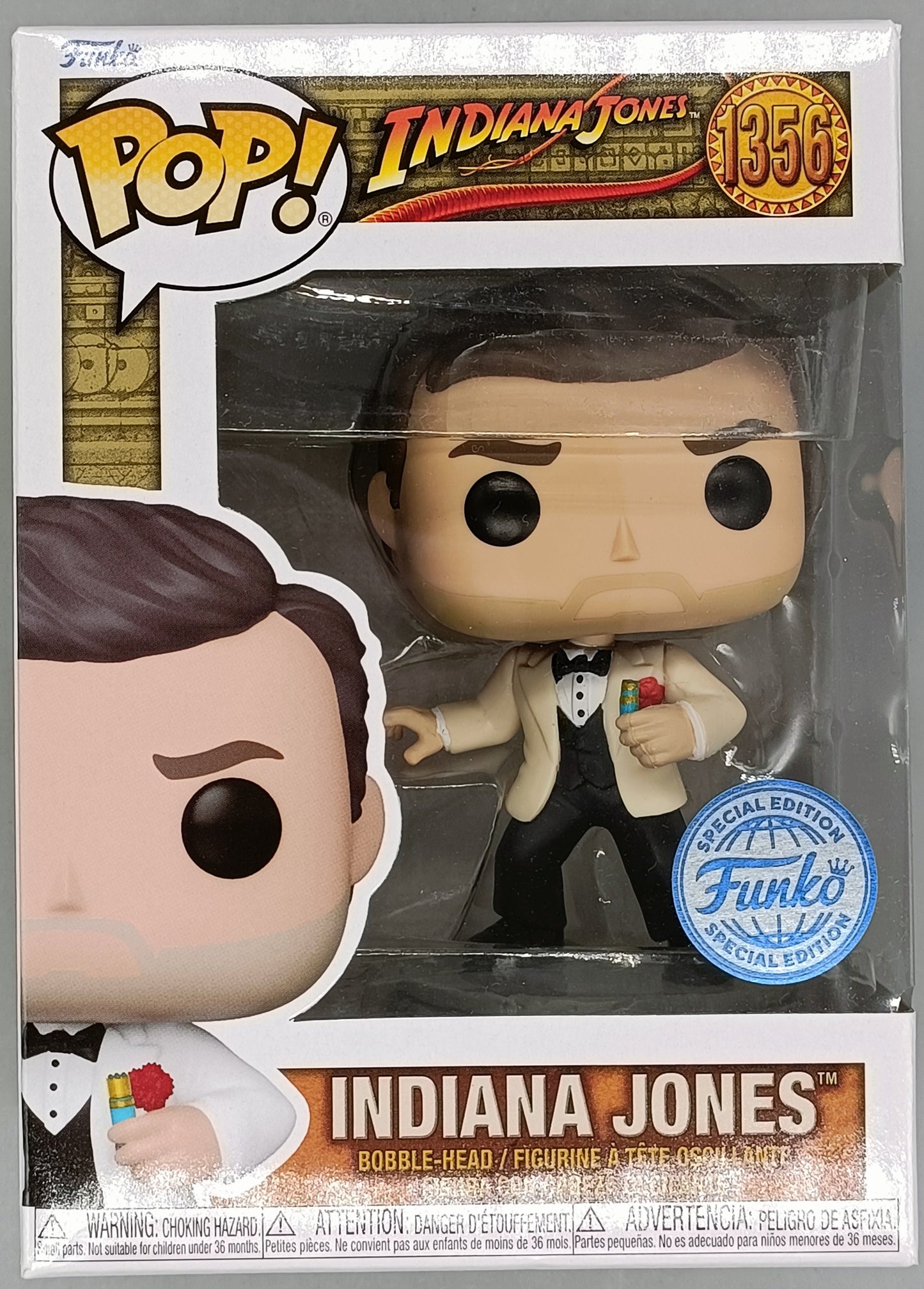 #1356 Indiana Jones (White Suit) Disney Funko POP