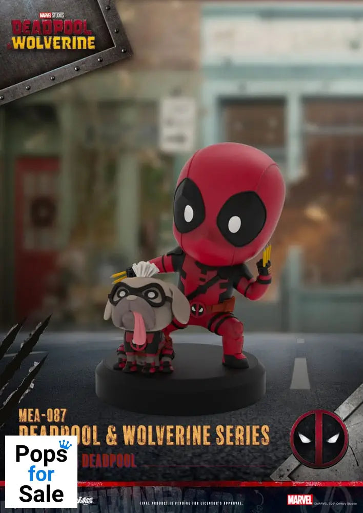 Deadpool 3 Deadpool & Wolverine Series Mini Egg Attack Figures 8 cm