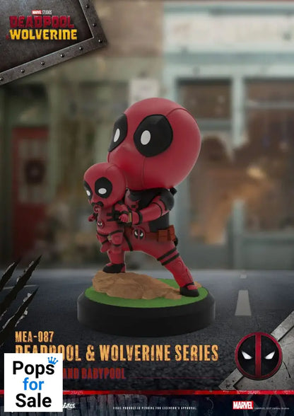 Deadpool 3 Deadpool & Wolverine Series Mini Egg Attack Figures 8 cm