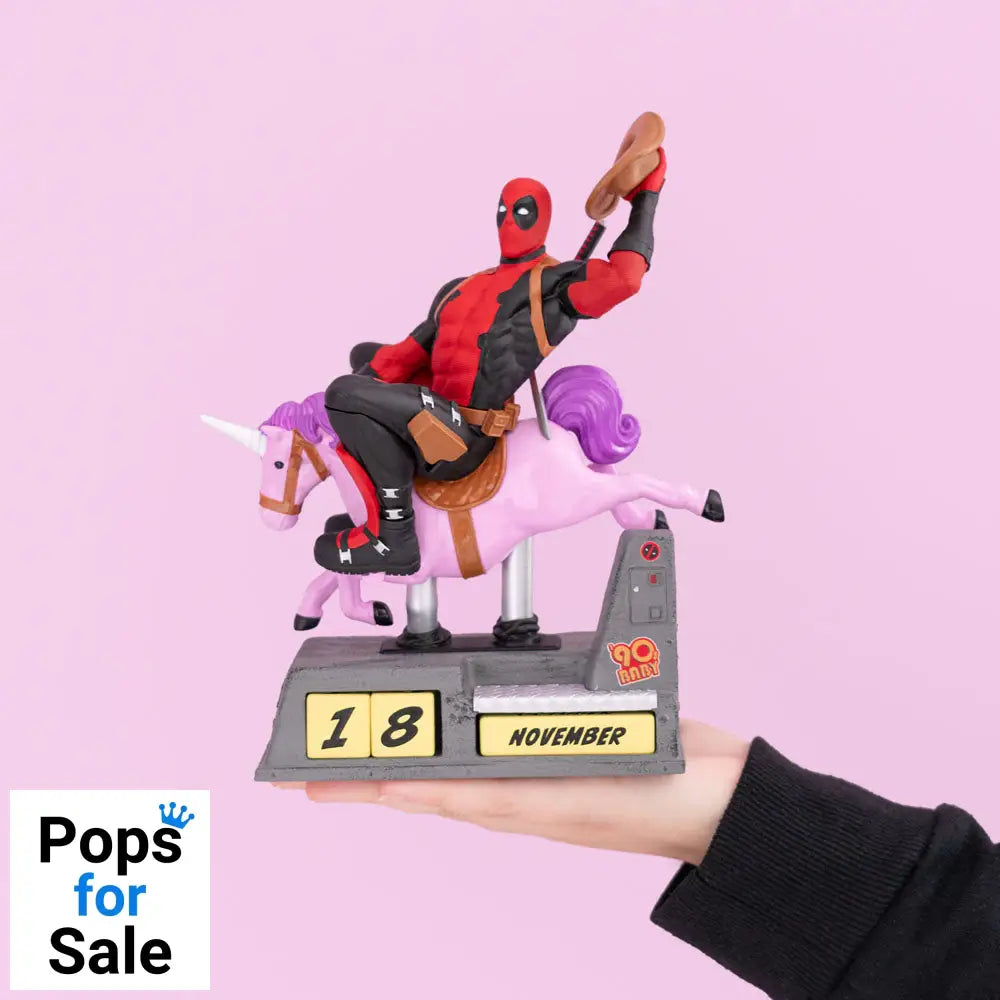 Deadpool 3D perpetual Calendar