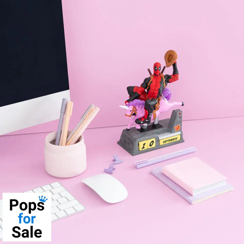 Deadpool 3D perpetual Calendar