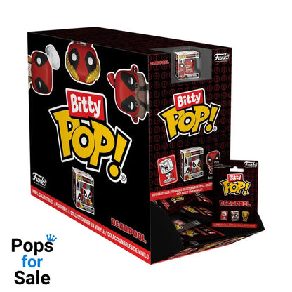 Deadpool Bitty POP! Vinyl Figure Display (32) PDQ 2,5 cm