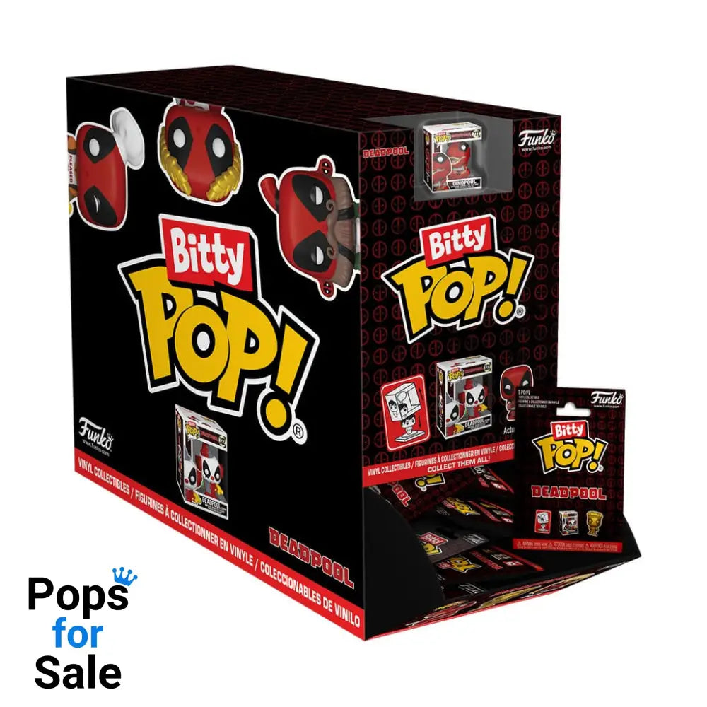 Deadpool Bitty POP! Vinyl Figure Display (32) PDQ 2,5 cm Funko POP POP! Figures