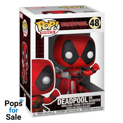 Deadpool POP! Rides Vinyl Figure Deadpool & Scooter 9 cm