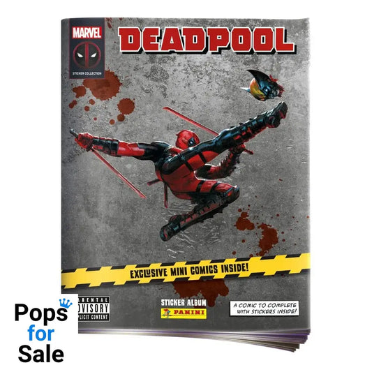 Deadpool Sticker & Trading Card Collection Album *German Version* Album & stickers