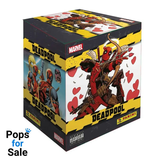 Deadpool Sticker & Trading Card Collection Display (36) Album & stickers