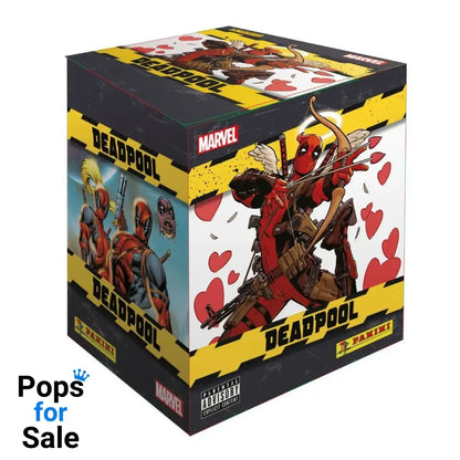 Deadpool Sticker & Trading Card Collection Display (36)