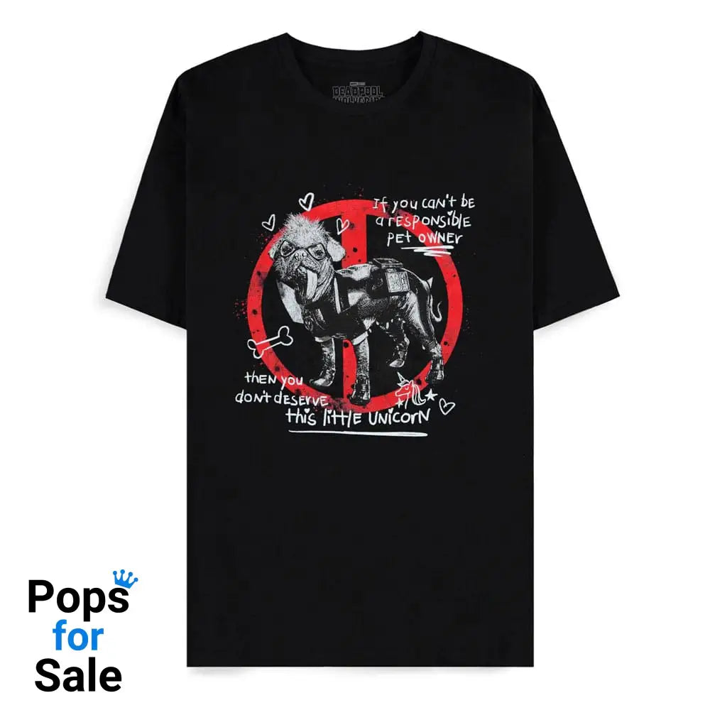 Deadpool T-Shirt Dogpool Size M