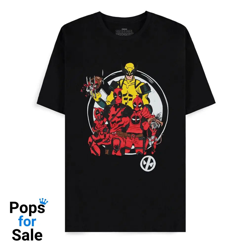 Deadpool T-Shirt Family Portrait T-shirts