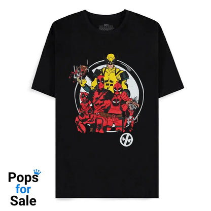 Deadpool T-Shirt Family Portrait Size M T-shirts