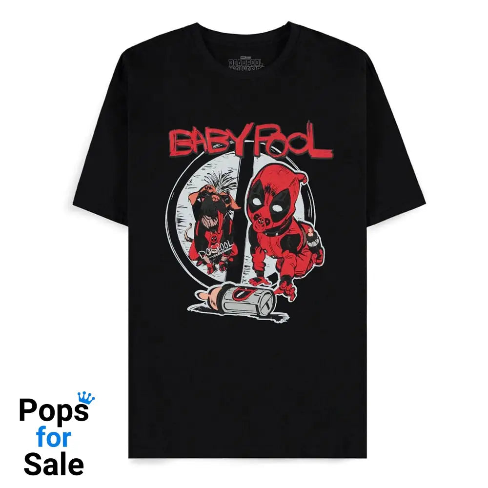 Deadpool T-Shirt I Need A Drink Size L
