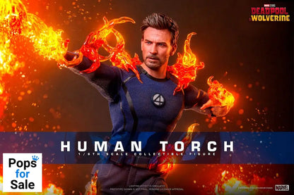 Deadpool & Wolverine Movie Masterpiece Action Figure 1/6 Human Torch 31 cm