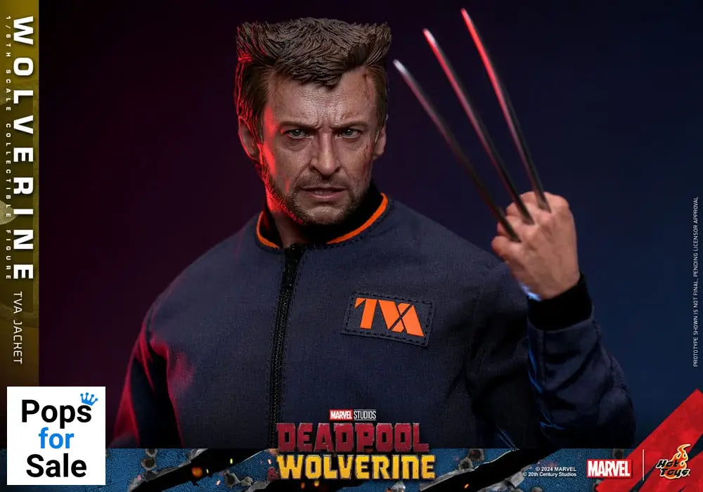 Deadpool & Wolverine Movie Masterpiece Action Figure 1/6 Wolverine (TVA Jacket Version) 31 cm