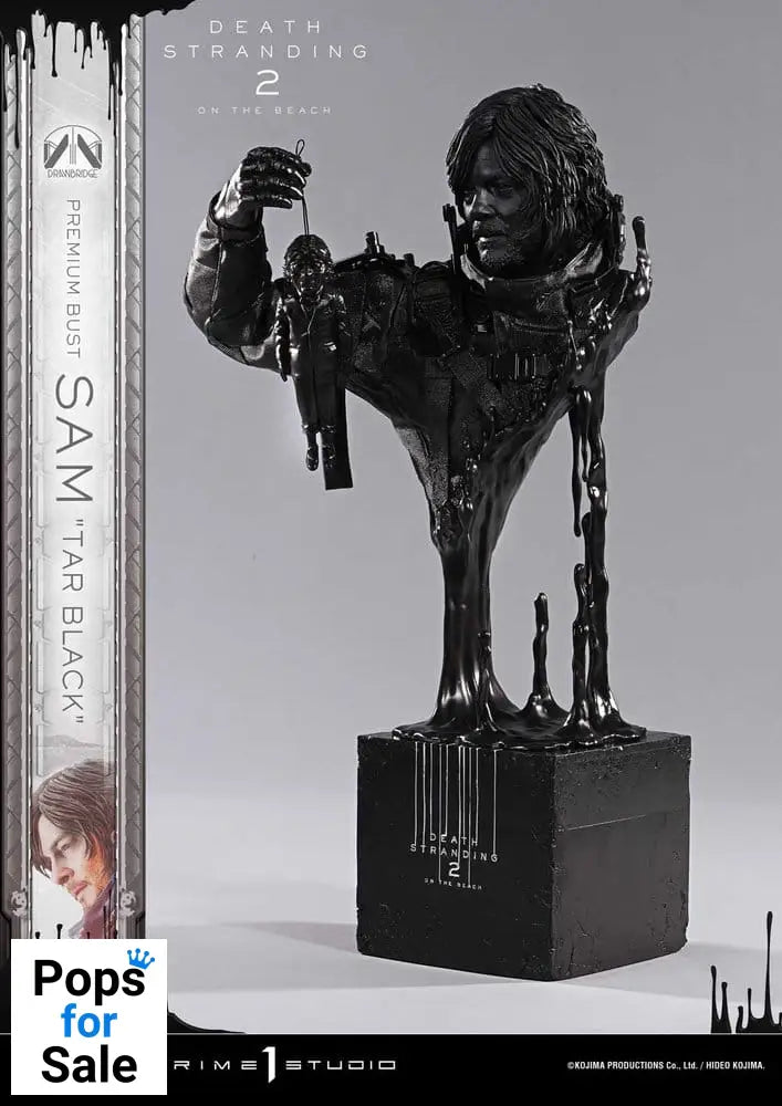 Death Stranding 2: On the Beach Premium Bust 1/3 Sam Tar Black 44 cm