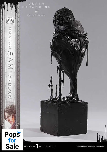 Death Stranding 2: On the Beach Premium Bust 1/3 Sam Tar Black 44 cm