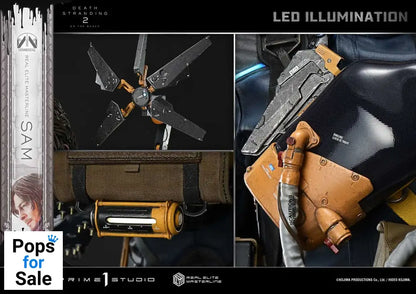 Death Stranding 2: On the Beach Real Elite Masterline Series Statue 1/3 Sam 83 cm