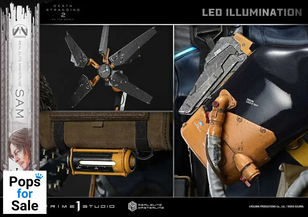 Death Stranding 2: On the Beach Real Elite Masterline Series Statue 1/3 Sam 83 cm Statues