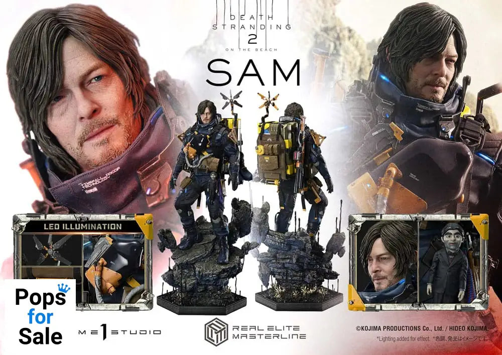 Death Stranding 2: On the Beach Real Elite Masterline Series Statue 1/3 Sam 83 cm