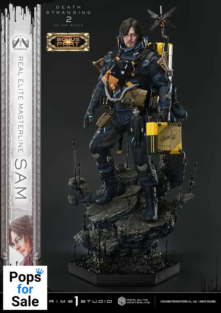 Death Stranding 2: On the Beach Real Elite Masterline Series Statue 1/3 Sam Deluxe Bonus Version 83 cm Statues