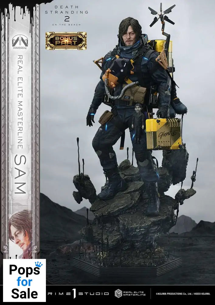 Death Stranding 2: On the Beach Real Elite Masterline Series Statue 1/3 Sam Deluxe Bonus Version 83 cm Statues
