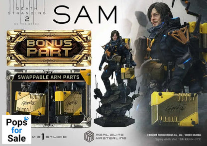 Death Stranding 2: On the Beach Real Elite Masterline Series Statue 1/3 Sam Deluxe Bonus Version 83 cm