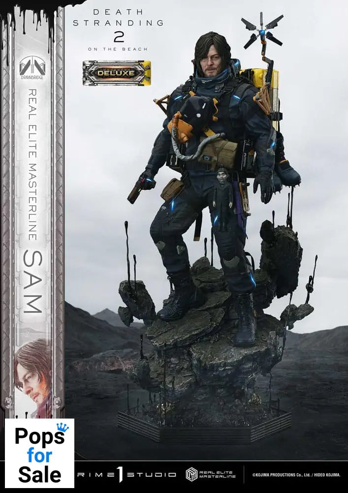 Death Stranding 2: On the Beach Real Elite Masterline Series Statue 1/3 Sam Deluxe Version 83 cm